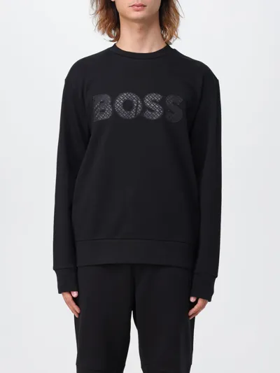 Hugo Boss Boss Man Sweatshirt Black Size Xl Cotton