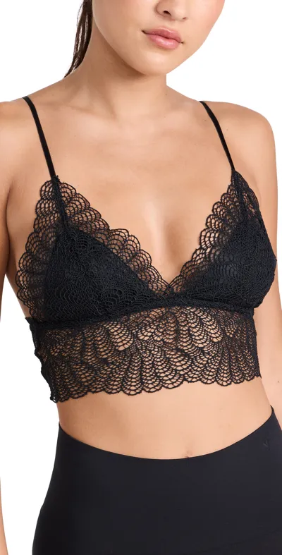 Night Night By Jonathan Simkhai Isla Lace Bralette In Black