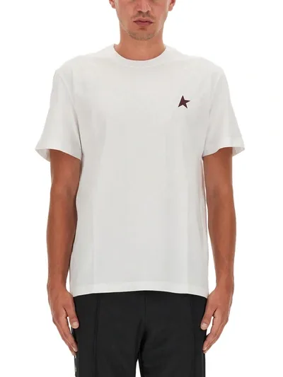 Golden Goose Star T-shirt In White