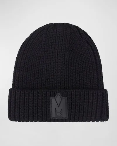 Mackage Kid's Jude Wool Beanie In Black