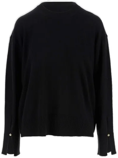 Stella Mccartney Iconics Crewneck Long In Black