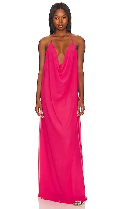 Nbd Alcina Maxi Dress In Fuchsia