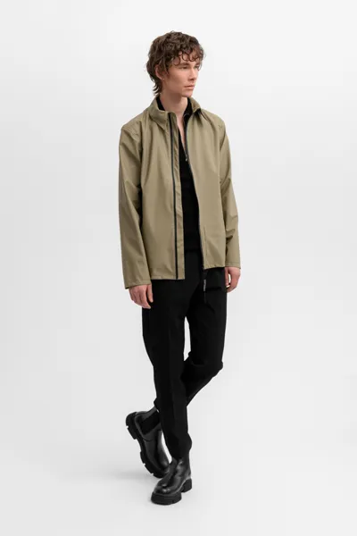 Stutterheim Notting Hill Lightweight Overshirt In Aloe