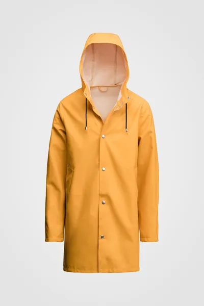 Stutterheim Stockholm Lightweight Raincoat In Warm Honey