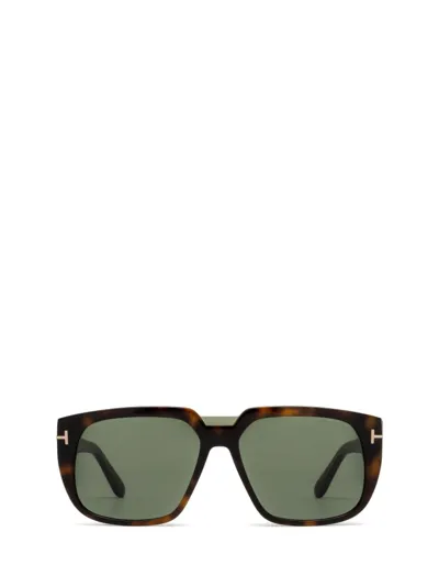 Tom Ford Eyewear Square Frame Sunglasses In Brown