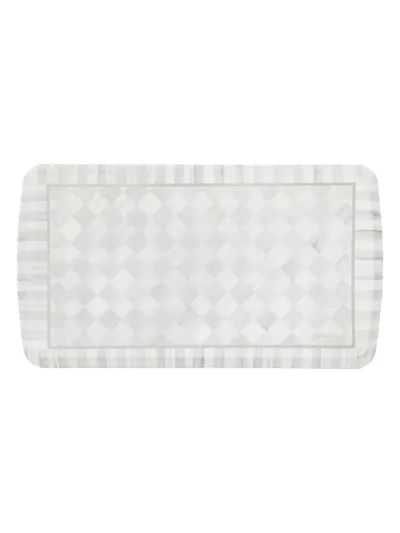 Mackenzie-childs Sterling Check Gel Pro Comfort Mat