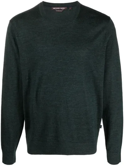 Michael Kors Wool Sweater In Green