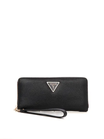 Guess Laurel  Wallet Big Size In Black