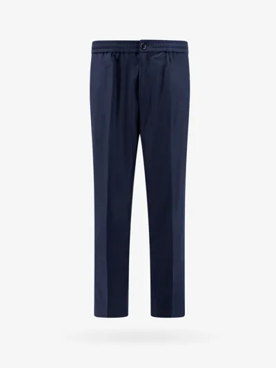 Ami Alexandre Mattiussi Elasticated Trousers Pants In Heather Grey