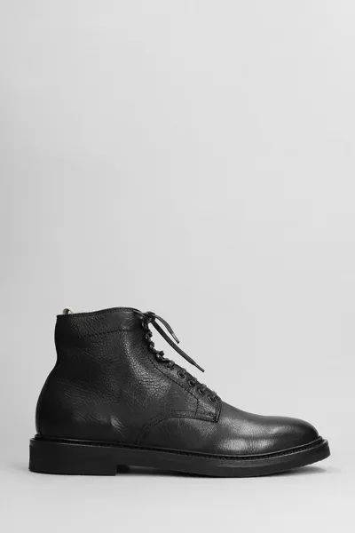 Officine Creative Black Hopkins 203 Boots