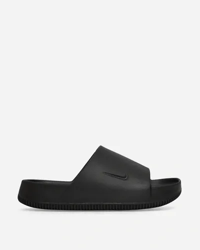 Nike Calm Sliders In Black