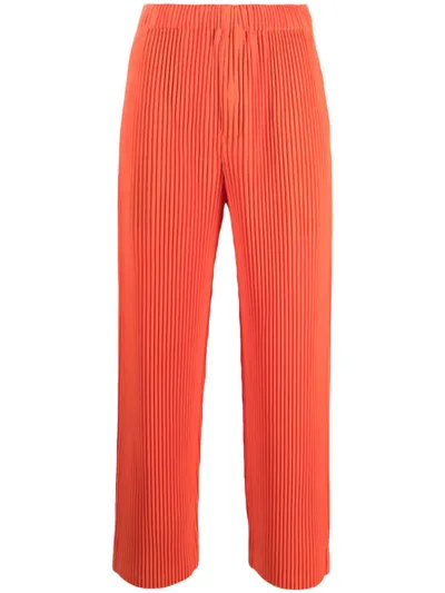 Issey Miyake Orange Monthly Color August Trousers