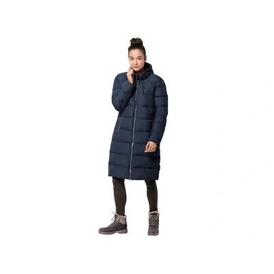 Pre-owned Jack Wolfskin Mäntel Damen Blau Neu & Ovp 1264392