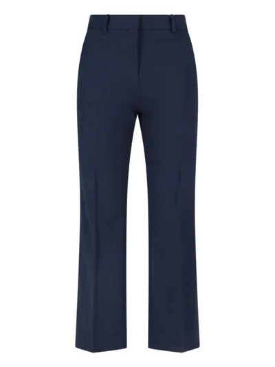 Incotex Straight Pants In Blue