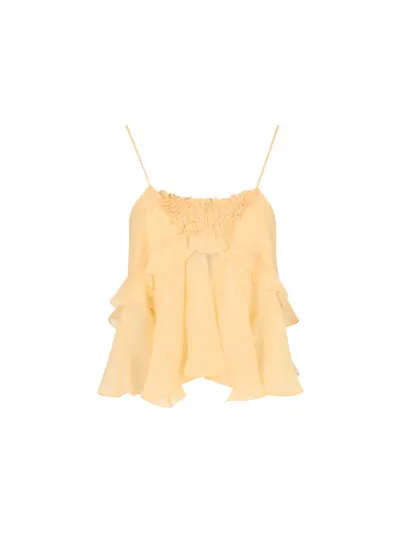 Isabel Marant Top In Yellow