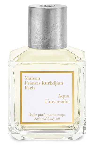 Maison Francis Kurkdjian Aqua Universalis Scented Body Oil In Multi