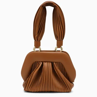 Themoirè Toffe Bios Handbag In Brown