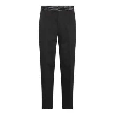 Missoni Straight-leg Chino Trousers In Black