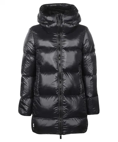 Pyrenex Hooded Down Jacket In Black