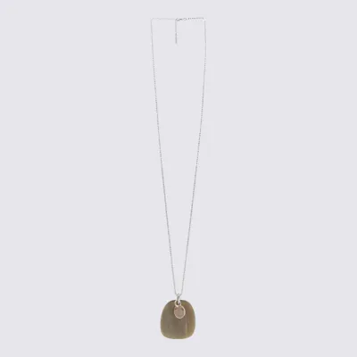 Brunello Cucinelli Marble Necklace In Multi