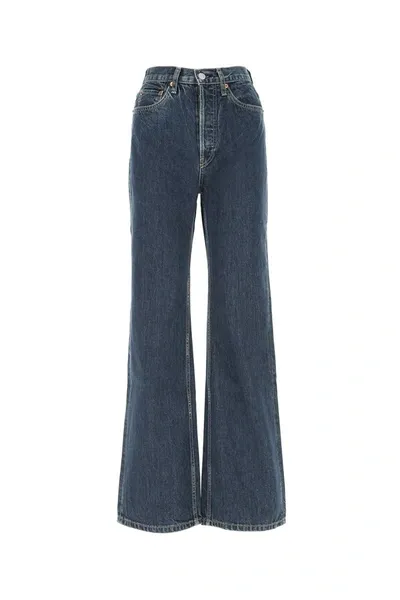 Re/done Jeans In Rusticindigo