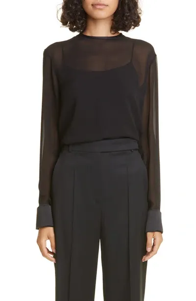 Max Mara Strano Shirt In Black