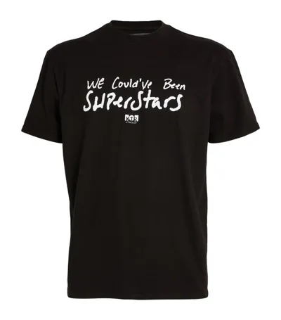 Nahmias Cotton Graphic T-shirt In Black