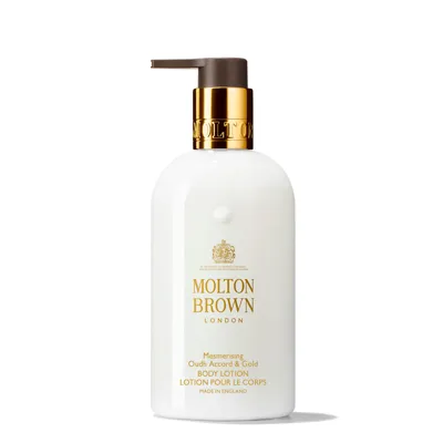 Molton Brown Mesmerising Oudh Accord &amp; Gold Body Lotion 300 ml In White