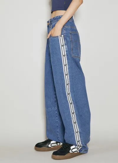 Eytys Titan Tape Jeans In Blue