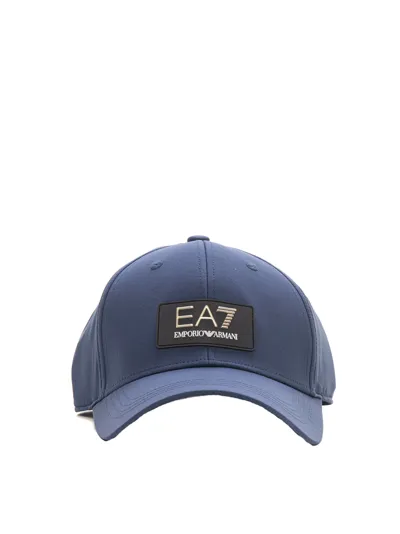 Ea7 Baseball Cap In Blue