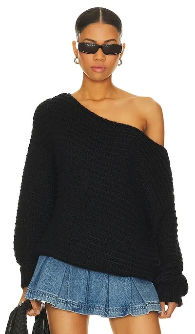 Lblc The Label Blair Sweater In Black