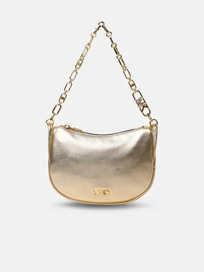 Michael Michael Kors Pale Gold 'kendall' Leather Bag