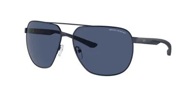 Armani Exchange Man Sunglasses Ax2047s In Dark Blue