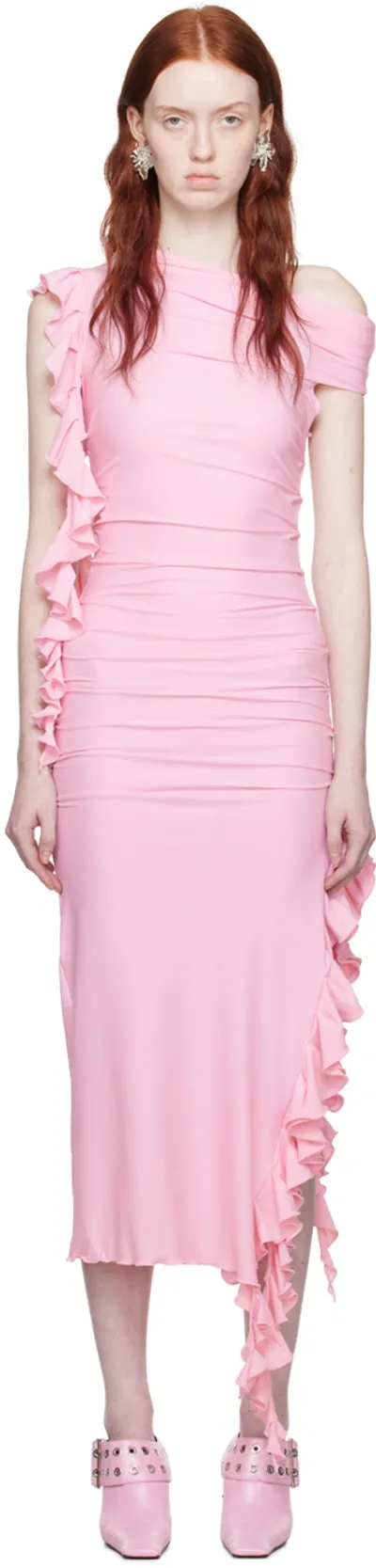 Fancì Pink 'the Assassin' Midi Dress