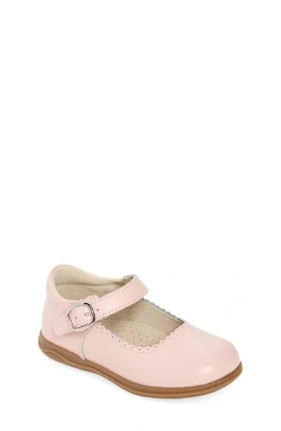 L'amour Kids' Chloe Scalloped Mary Jane In Pink