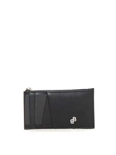 Hugo Boss Bradley-zip-c-holder Zip Wallet In Black