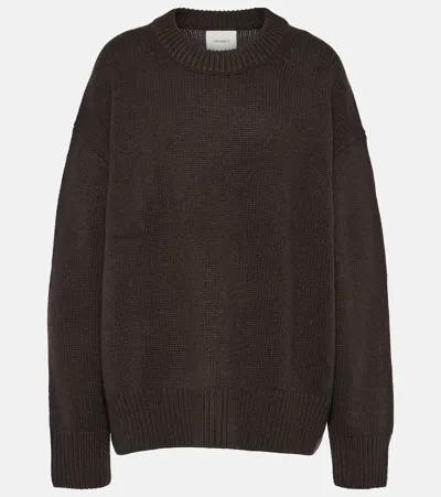 Lisa Yang Renske Crew-neck Cashmere Jumper In Brown