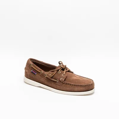 Sebago Portland Dark Brown Suede Loafer