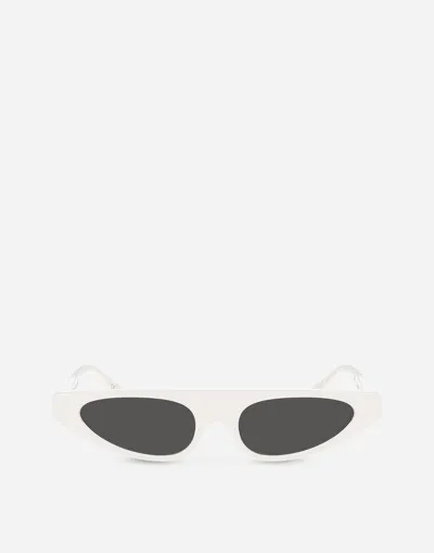 Dolce & Gabbana Re-edition Dna Sunglasses In White