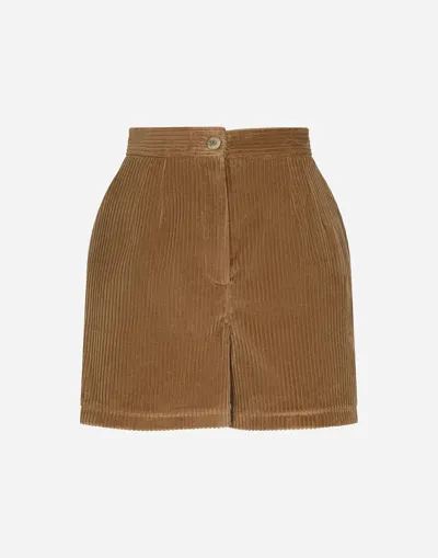 Dolce & Gabbana Corduroy Shorts