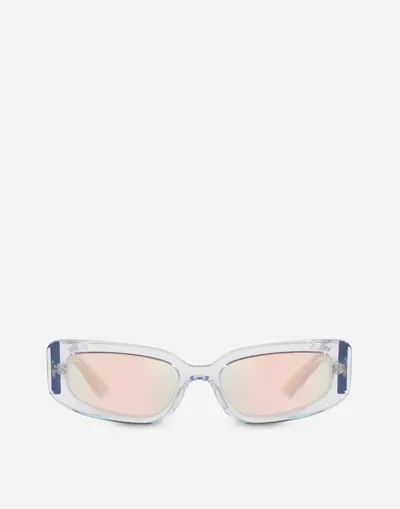 Dolce & Gabbana Dg Essentials Sunglasses In White