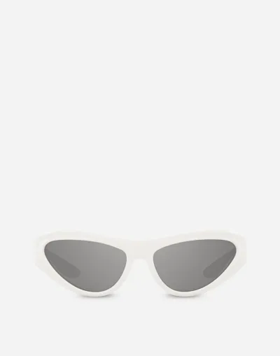 Dolce & Gabbana Dg Toy Sunglasses In White