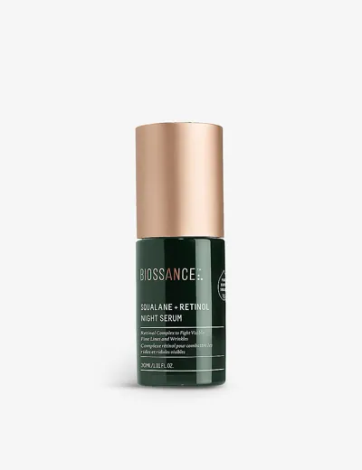 Biossance Squalane + Retinol Night Serum 1 oz / 30 ml In Multi