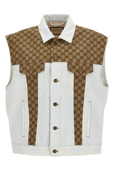 Gucci Gg Vest In White