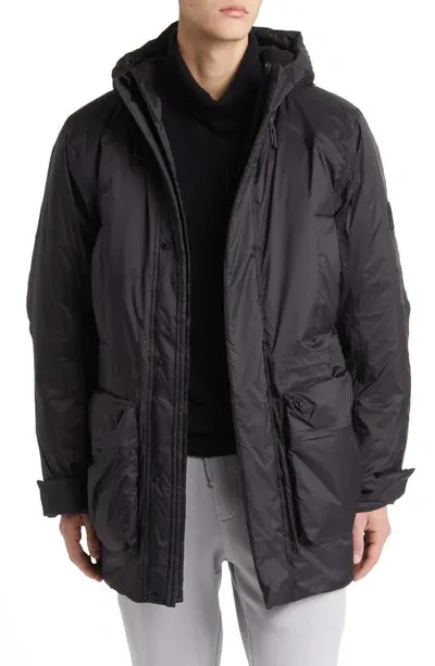 Rains Vardo Padded Parka In Black