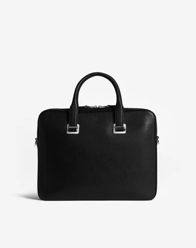 Dunhill Cadogan Slim Single Document Case In Black