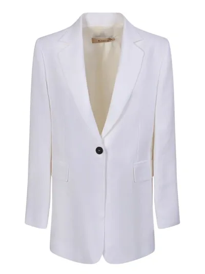 Blanca Vita Blazer In White