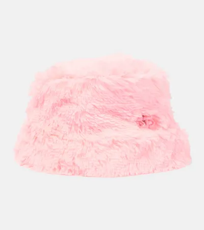 Ruslan Baginskiy Teddy Bucket Hat In Pink