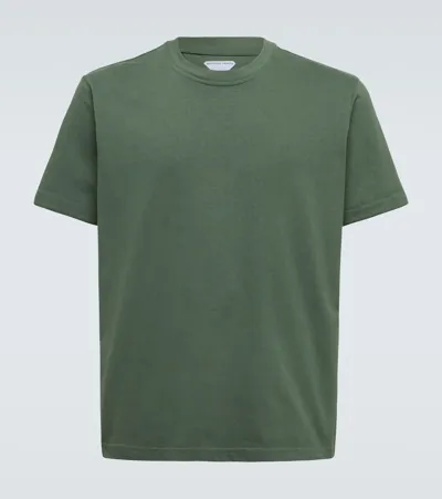 Bottega Veneta Cotton Jersey T-shirt In Green