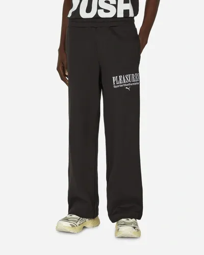 Puma X Pleasures Logo-embroidered Track Pants In Black